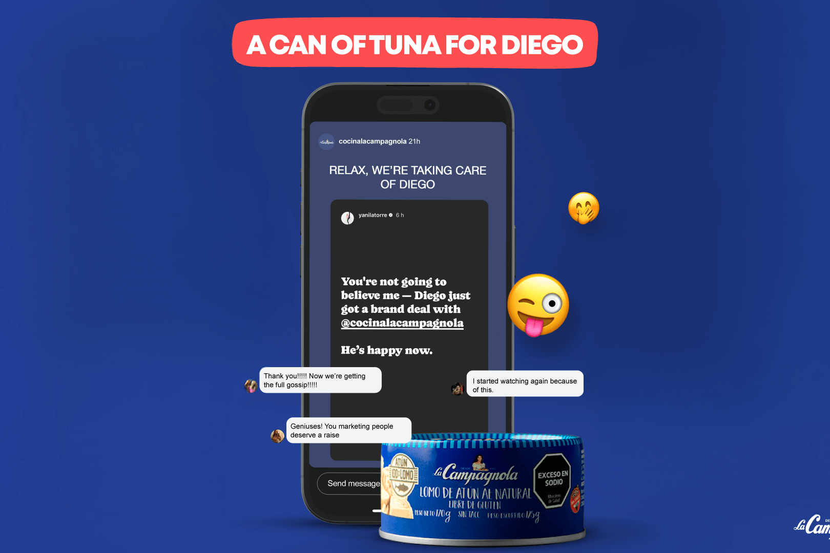 A Can of Tuna for Diego
