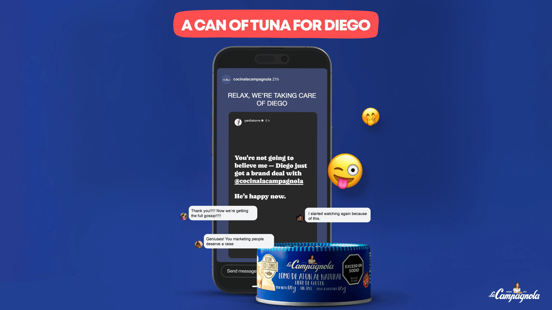 A Can of Tuna for Diego